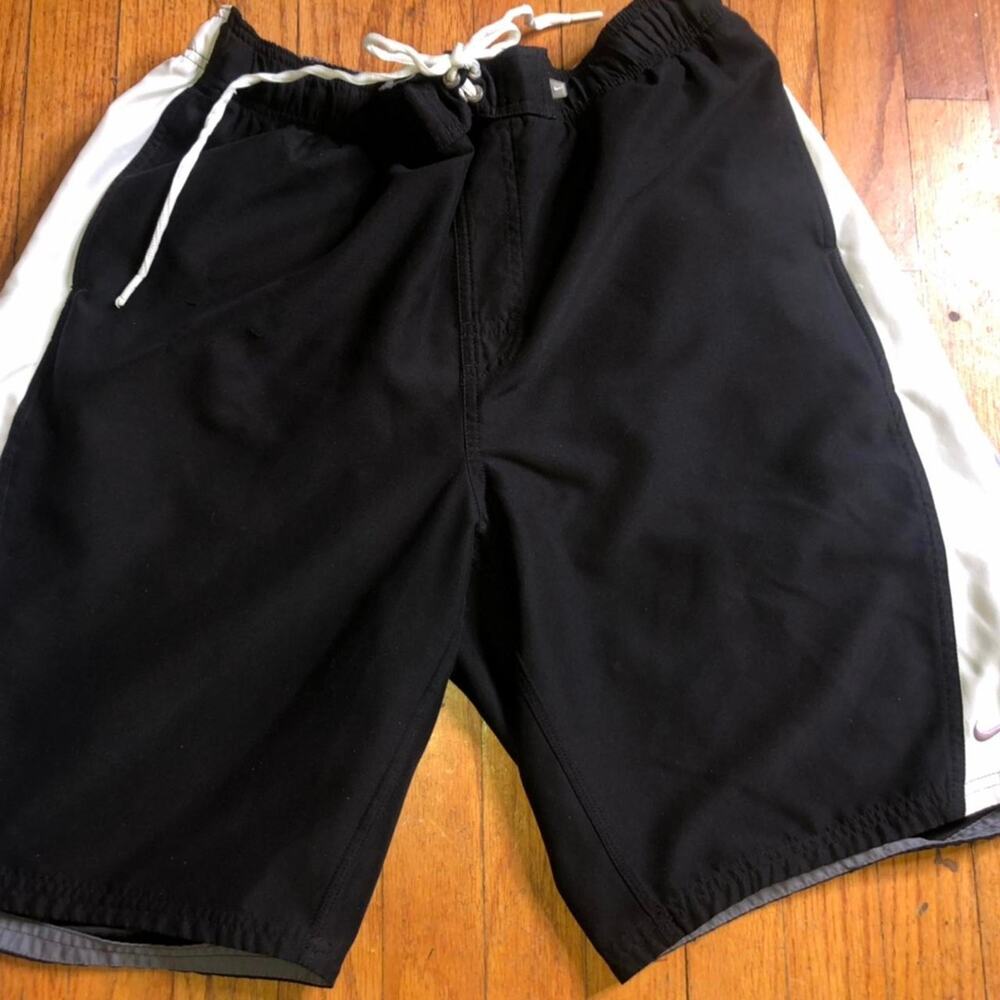 Nike Mens Color Block Windbreaker Shorts Swim Trunks